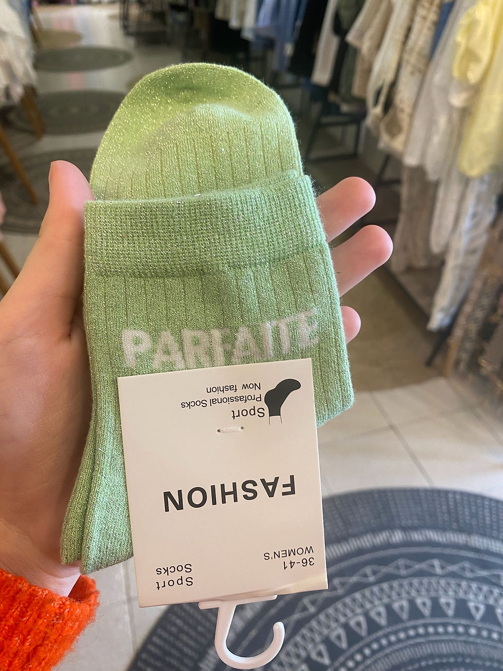 Miniature : Chaussettes à paillettes "PARFAITE"