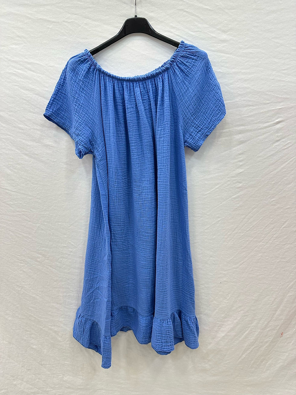 Miniature : Robe en gaze de coton col bateau Lise