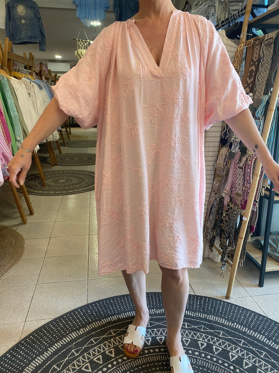 Miniature : Robe avec fleurs Elodie oversize