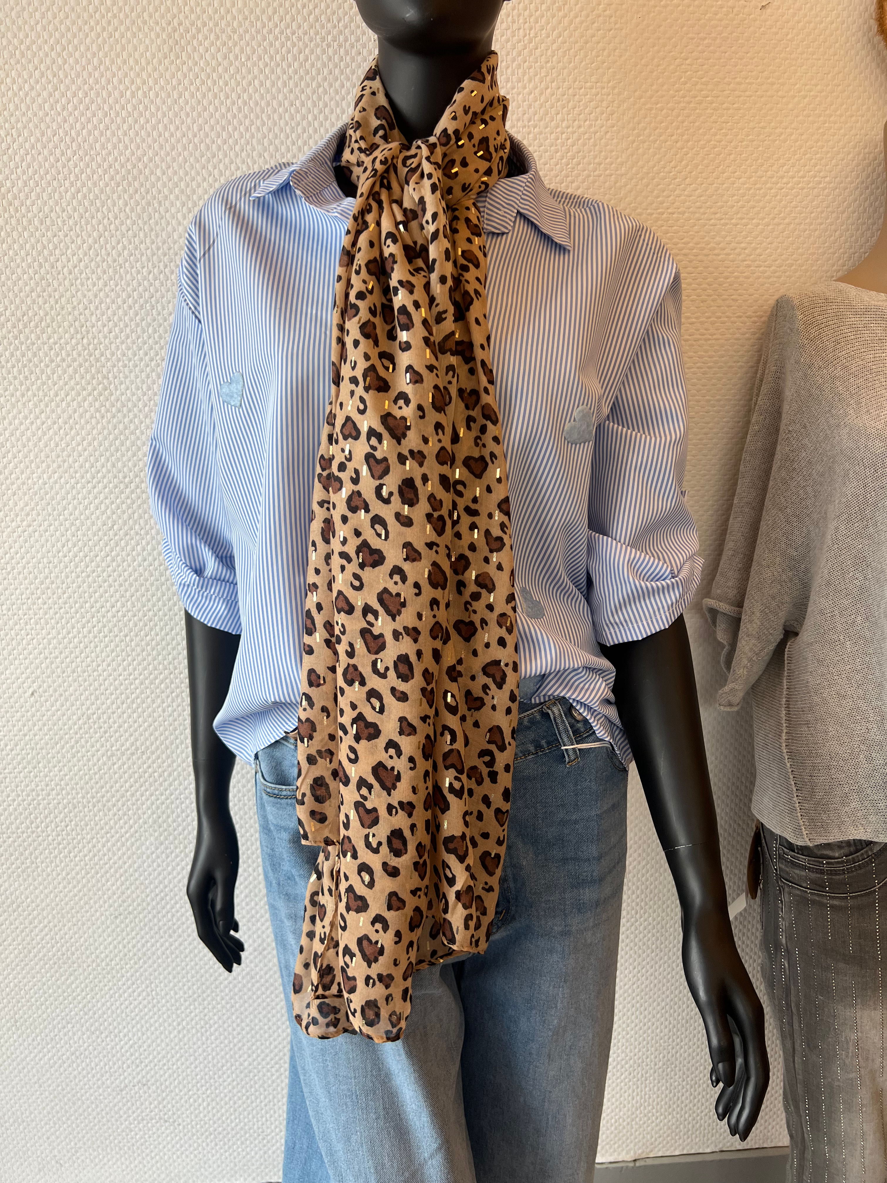 Foulard léopard