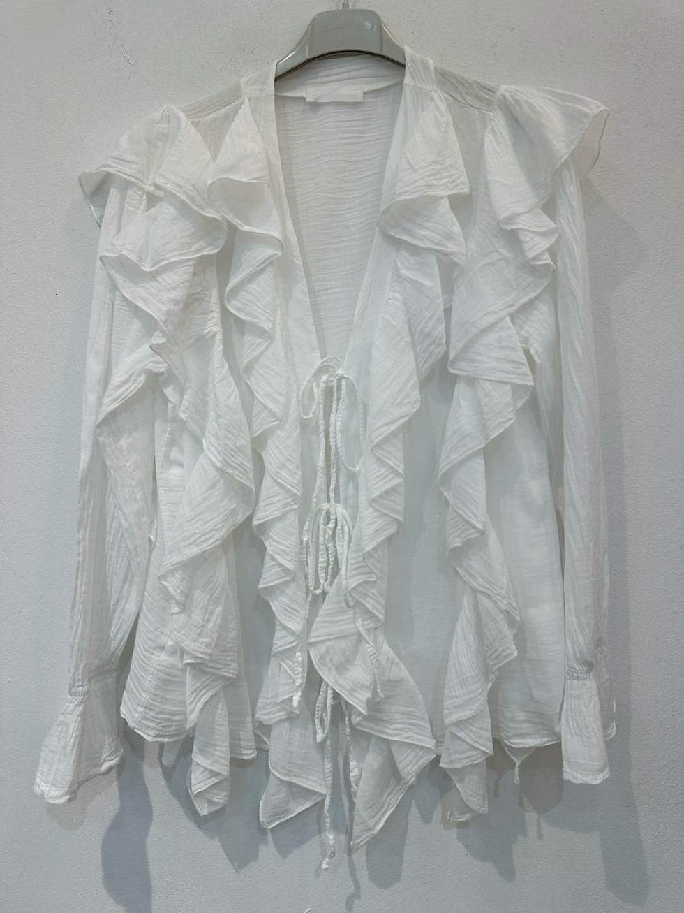 Miniature : Blouse avec volants Christelle 