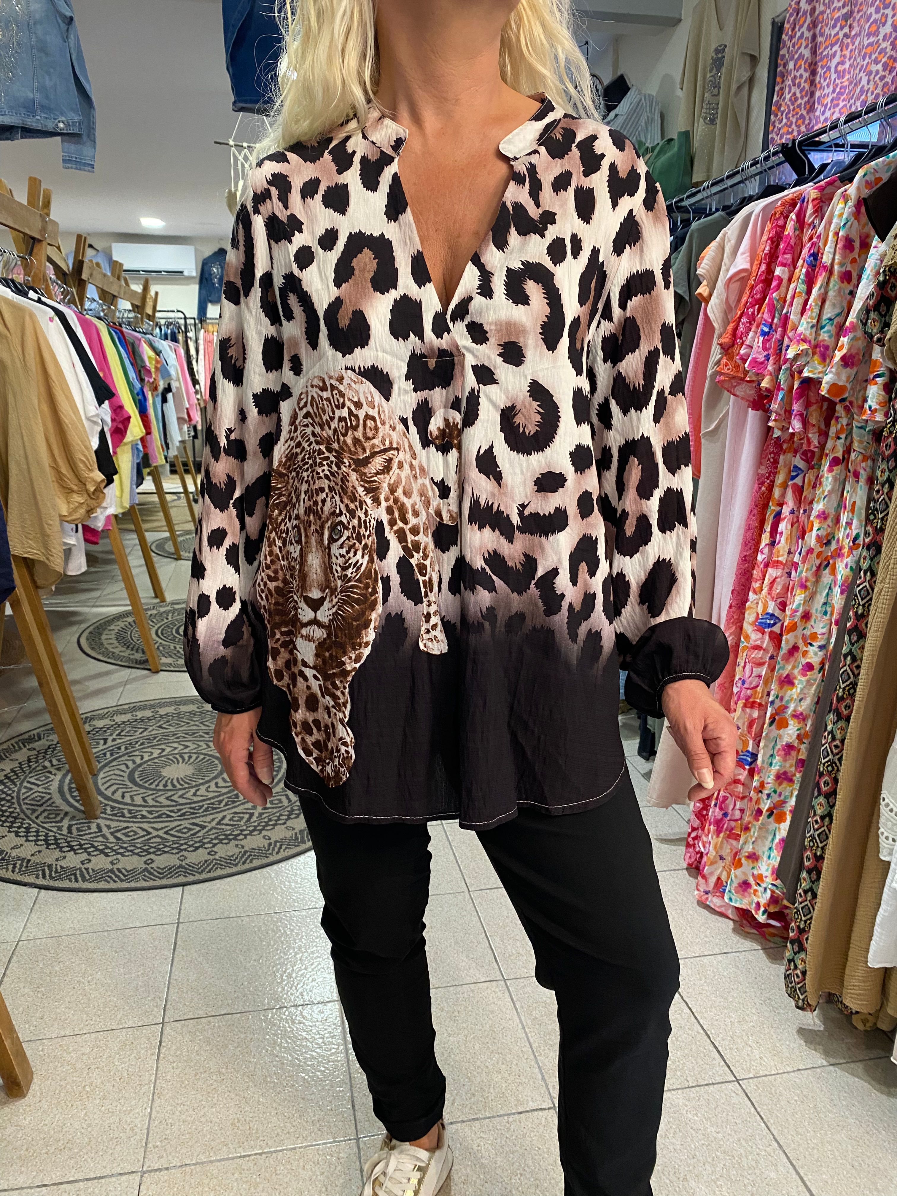 Tunique avec tigre Roxane