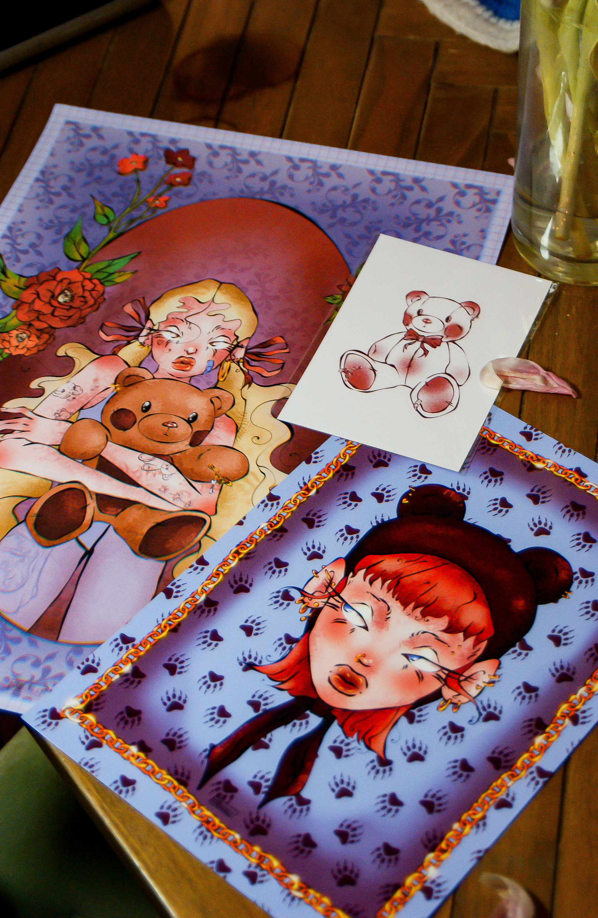 Pack d'affiches Ourson