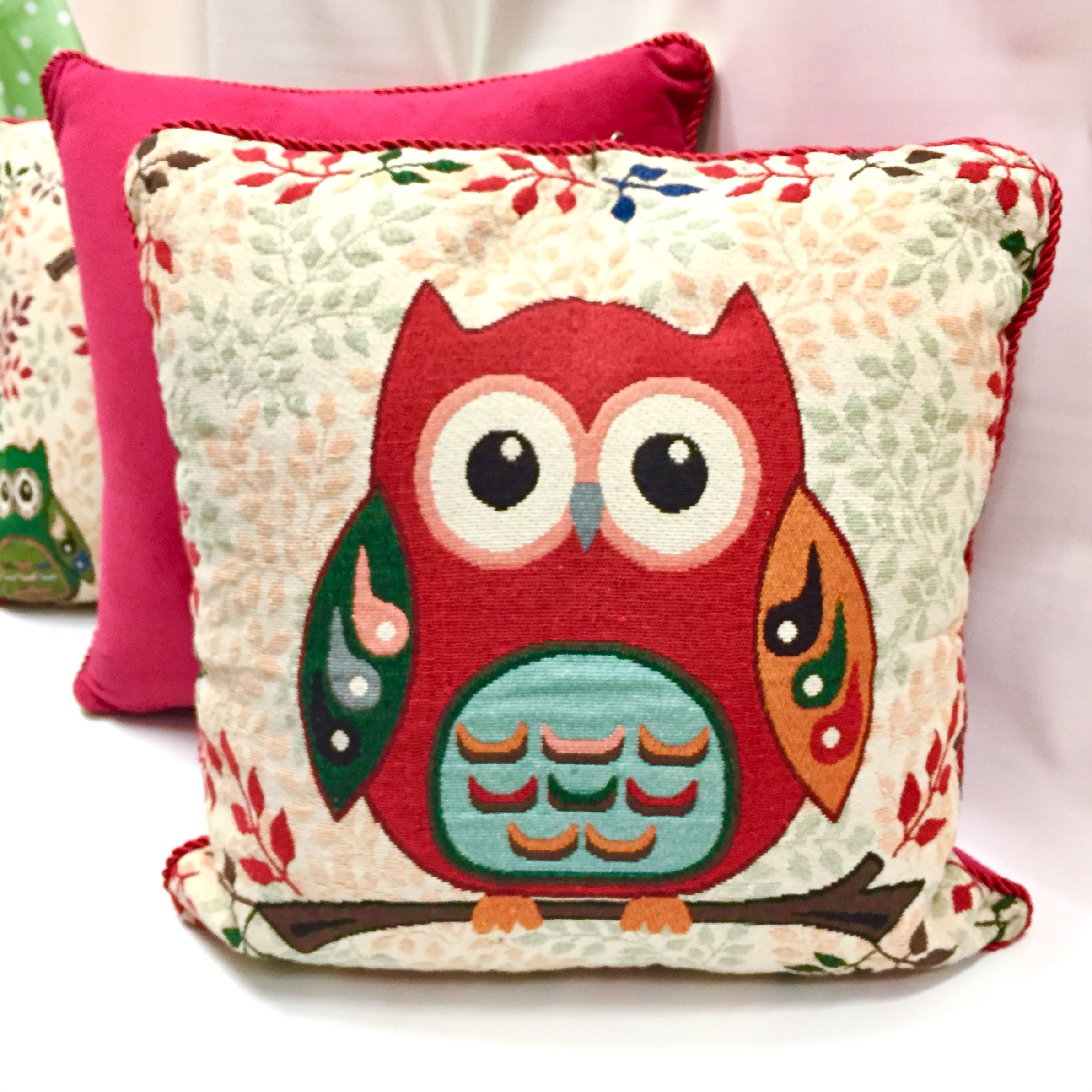 Large Owl Cushion Covers (4 designs)