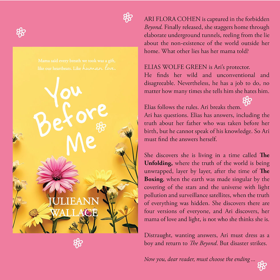 Thumbnail: You Before Me - a YA novel