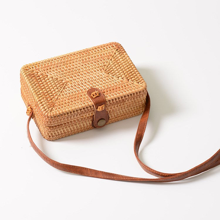 Bali Inspired Rattan Bag