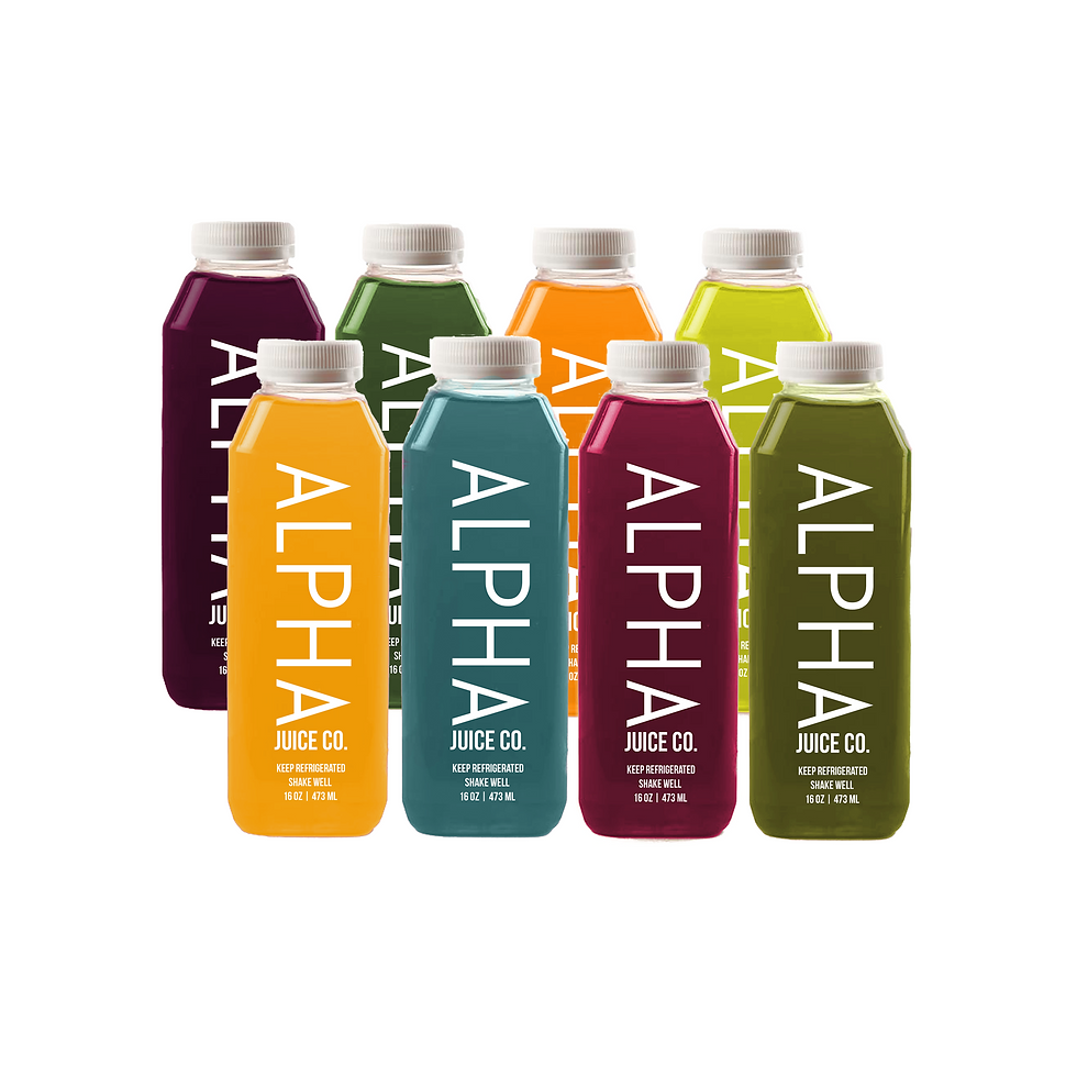ALPHA Juice Co. Custom Cold Pressed Juices
