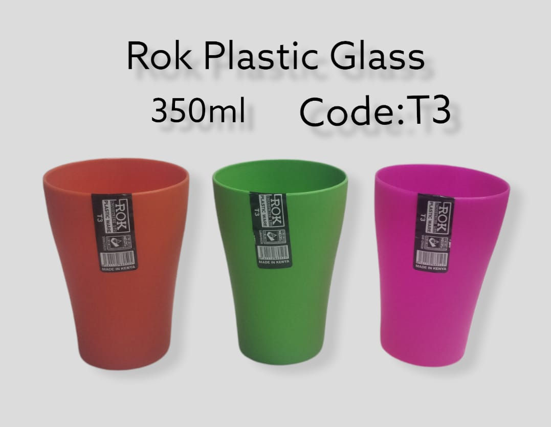 6pcs Rok plastic glass