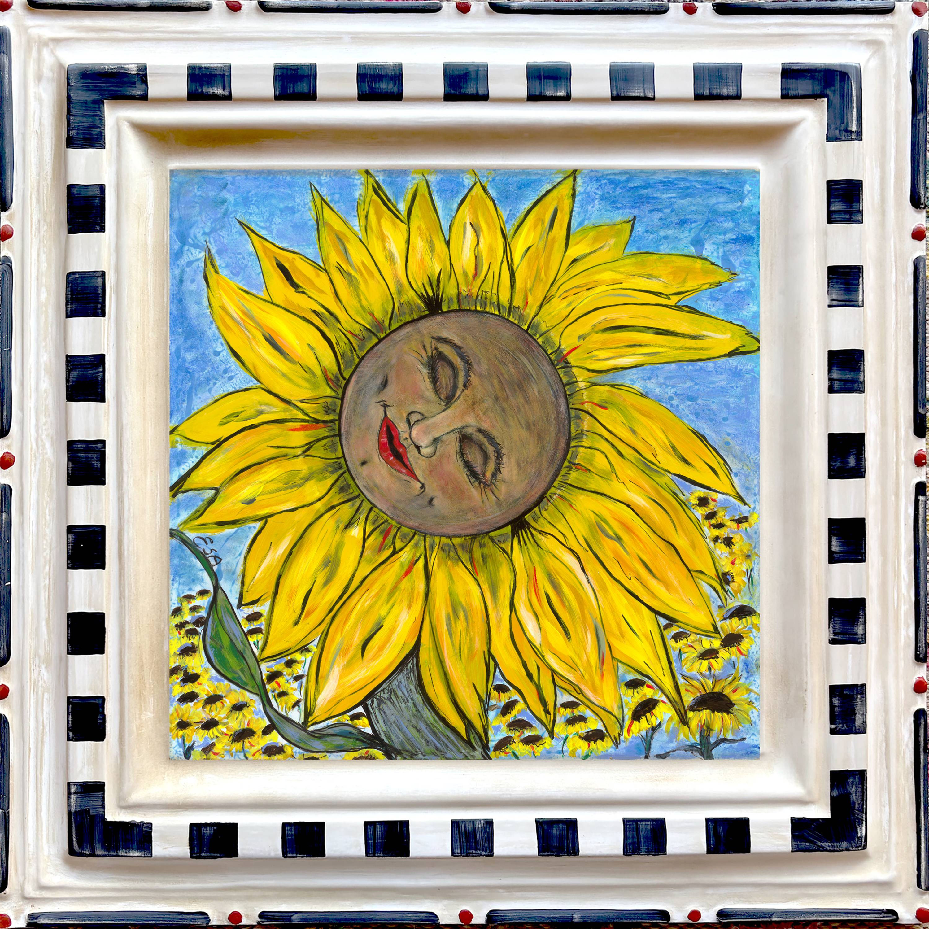 Sunbather Wall Art Tin