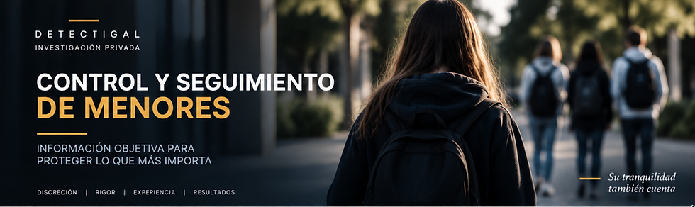Control y seguimiento de menores