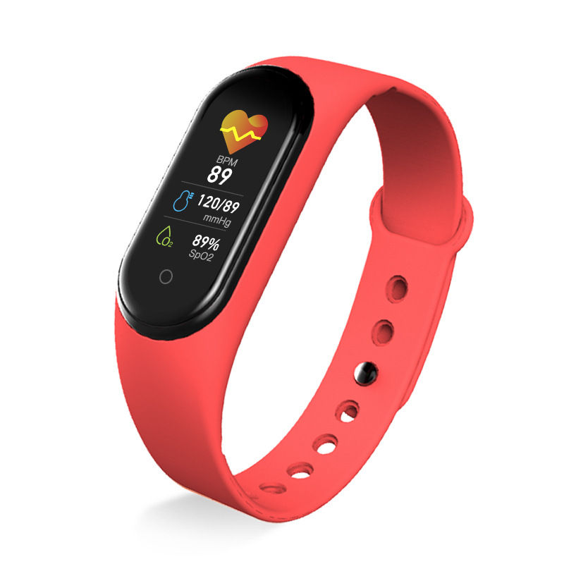 Thumbnail: M5 Smart Fitness Band with Color Screen and Heart Rate