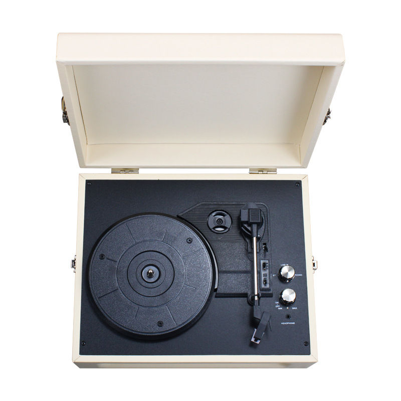 Thumbnail: Bluetooth Vinyl Record Player and Speaker Home Decor