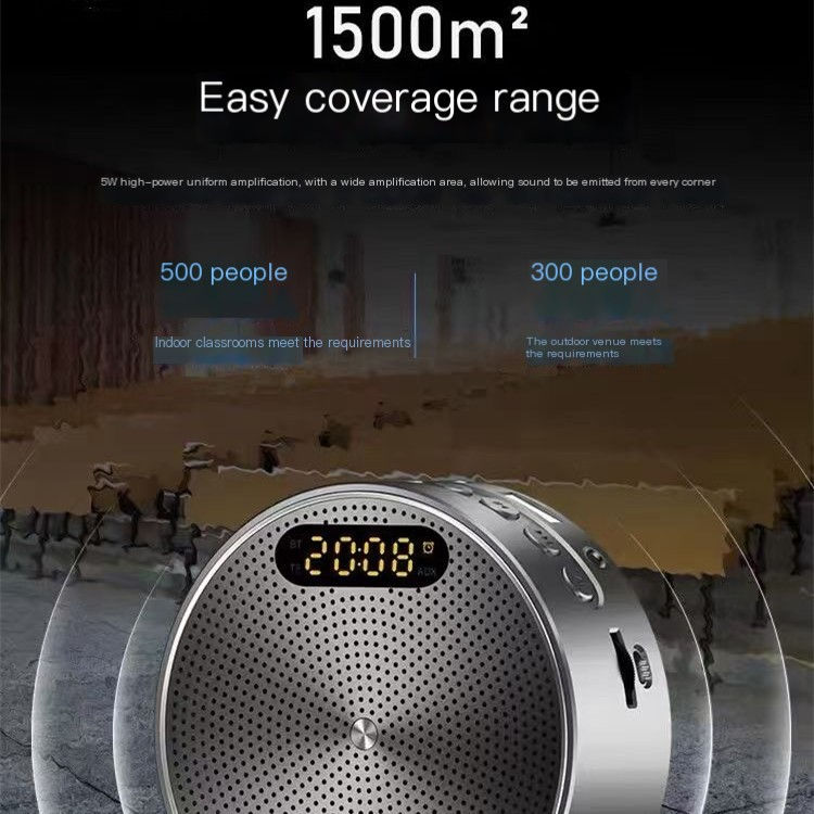 Thumbnail: K1 Bluetooth Wireless Speaker for Teaching and Outdoor Use