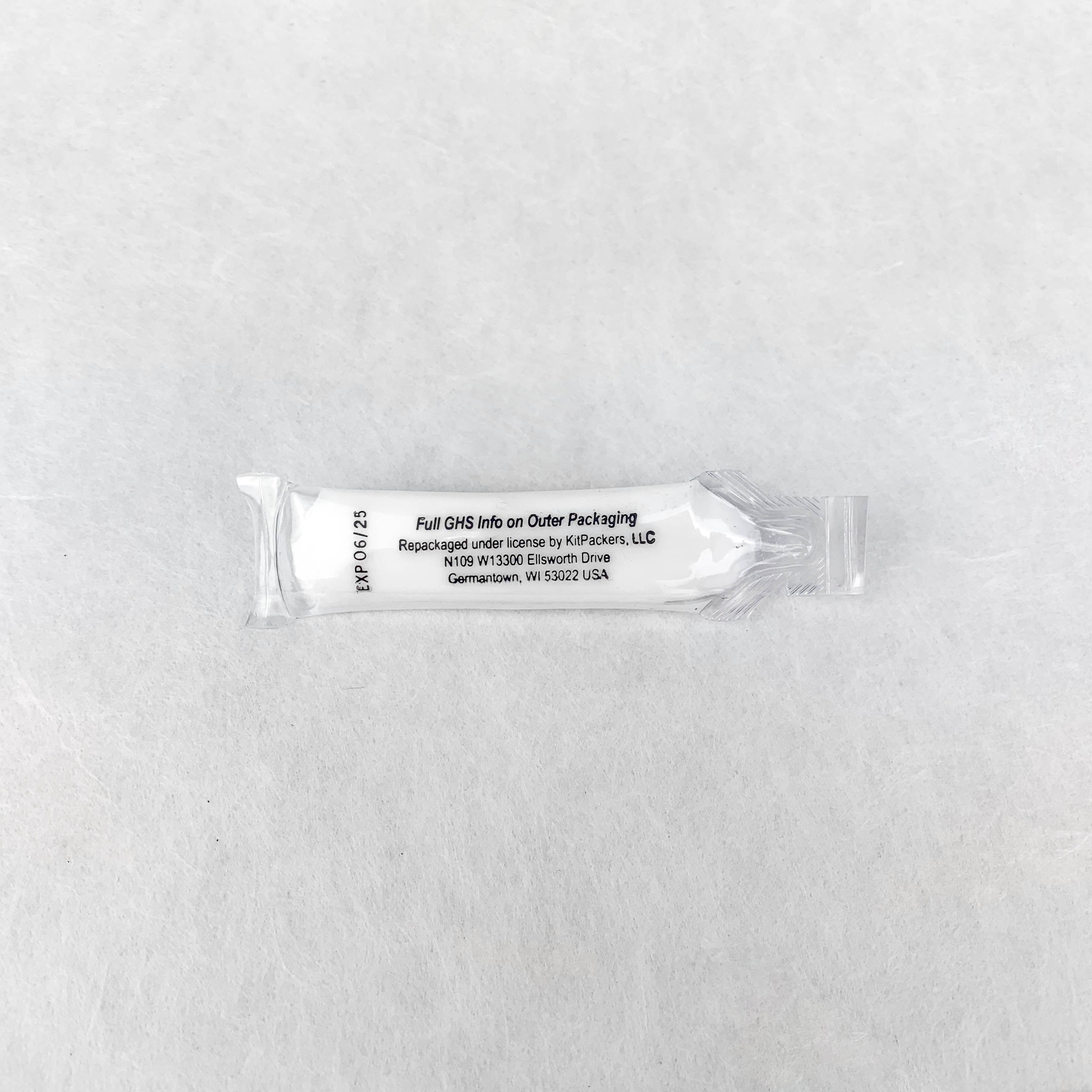 Plastic Zipper Grease YKK Sold in ea.