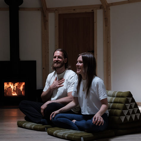 Shannon and Rory sitting together