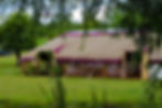 The SkyBarn with side walls taken off