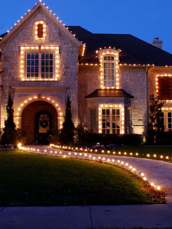 Holiday Light Up North Texas Home Christmas Light Installation