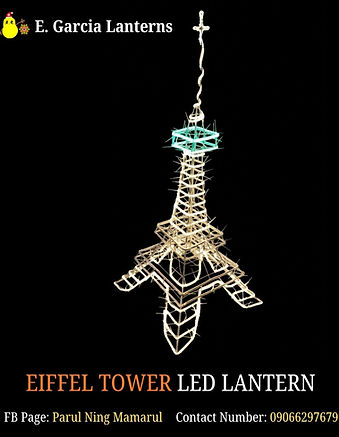 EIFFEL TOWER A LED LANTERN