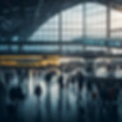 Leonardo_Diffusion_A_bustling_scene_of_a_busy_airport_terminal_0