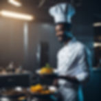 Leonardo_Diffusion_male_chef_in_futuristic_kitchen_colorful_di_1