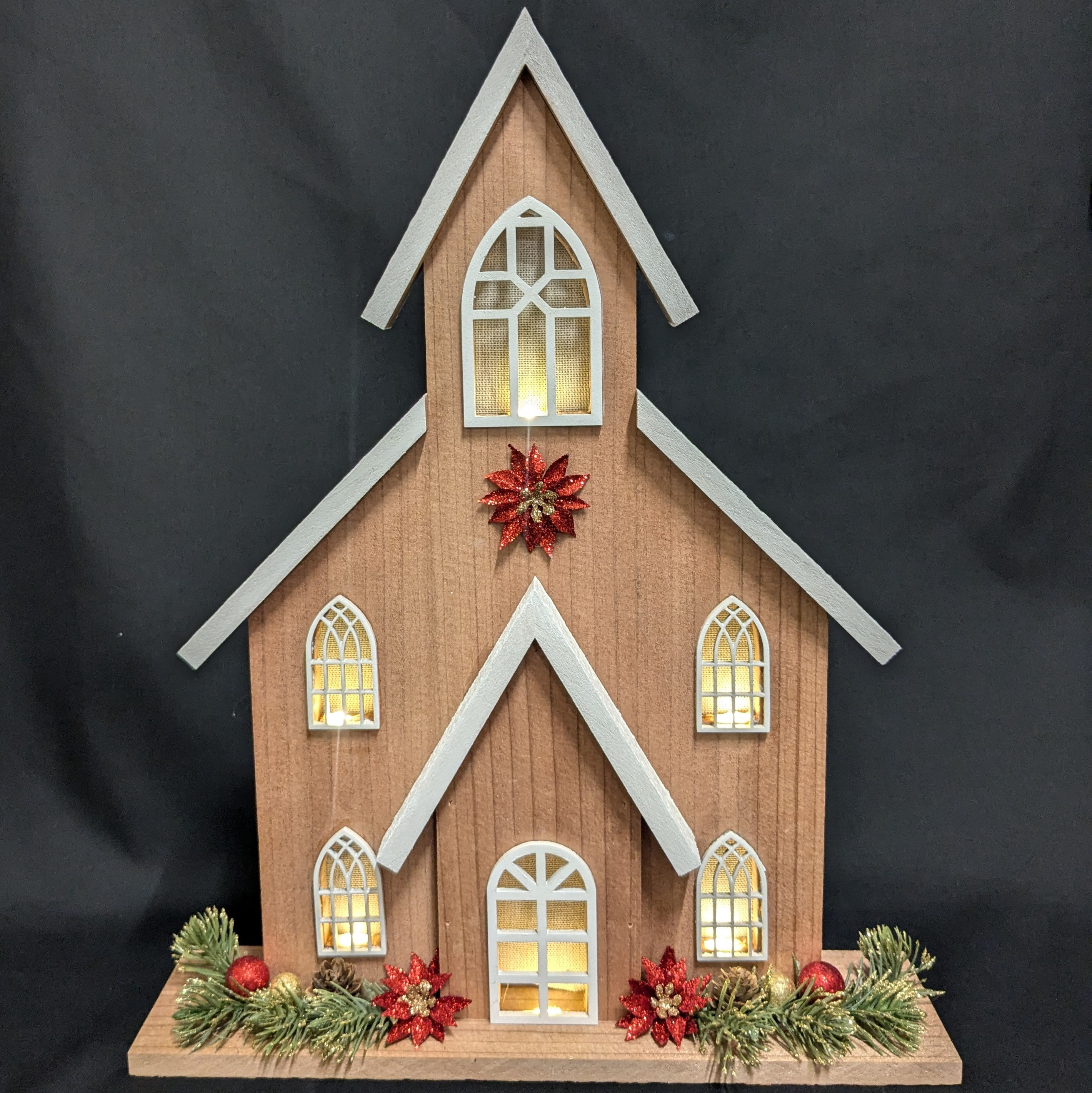 Charming Christmas Church-011