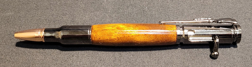 Thumbnail: Bolt Action Walnut Click Pen