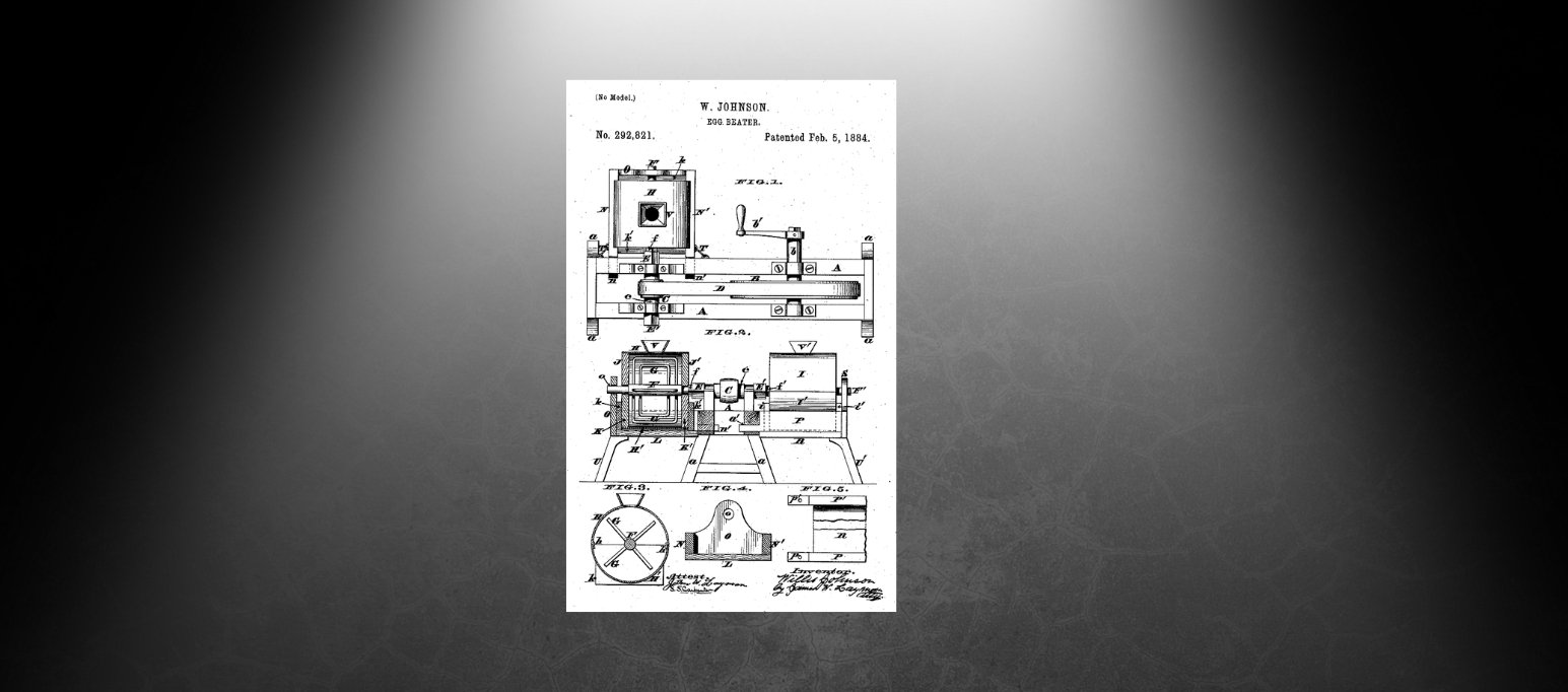 W. Johnson Inventor Revolutionizing Kitchens with the Mechanical Egg Beater
