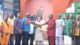 Gov't present assorted food items, beverages, cash donation to Ga Traditional Council shead of Homowo 2026 celebration