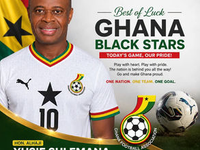 WORLD CUP 2026: "Play with heart and pride" – Deputy Lands Minister rallies Black Stars ahead of Panama clash