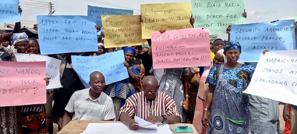 NAPAIC-Ghana hails Police for restoring peace in Upper East, rejects unsubstantiated killing claims