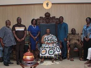 GRIDCo pays courtesy call on Ga Mantse, highlights company’s role in power transmission