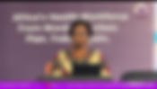“We must now translate evidence into costed, budgeted, and multisectoral investment plans“ - Deputy Health Minister