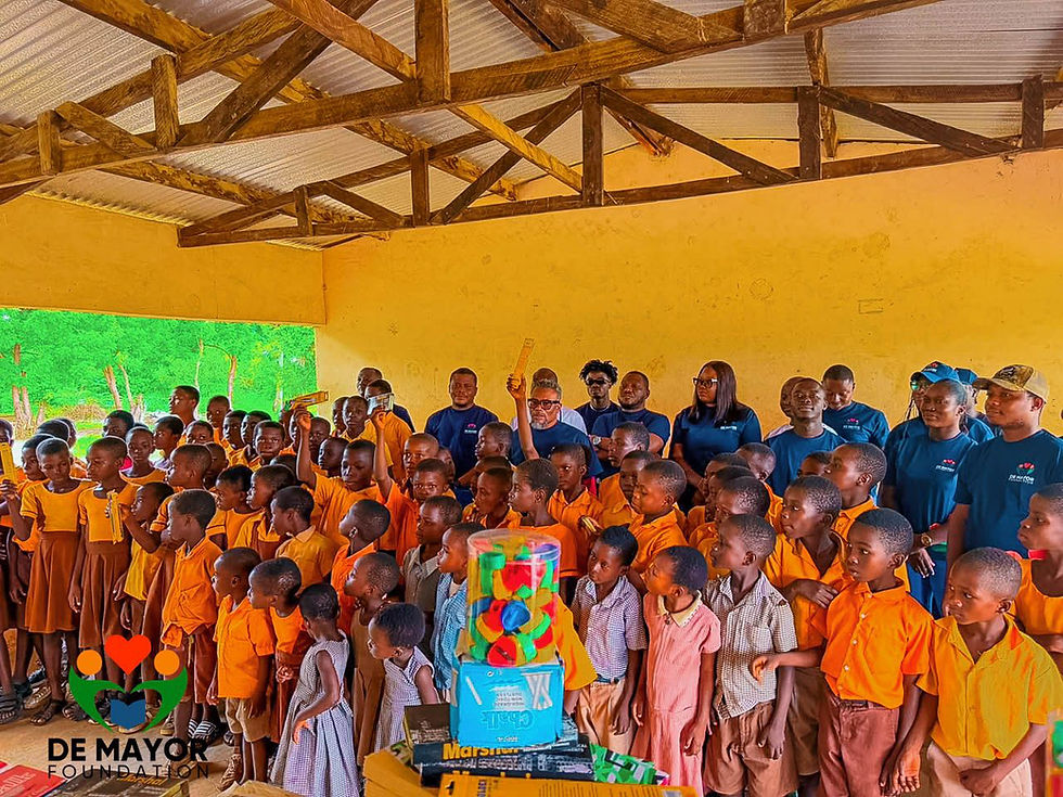 “Every child deserves access to quality educational resources regardless of their background” — DE MAYOR Foundation