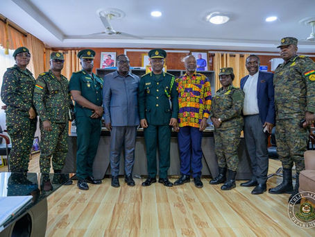Immigration Boss calls on Bono Regional Minister during working tour