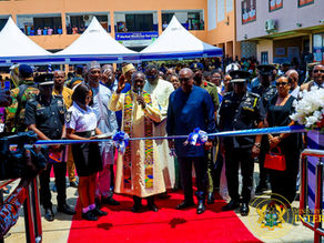 President Mahama inaugurates new Christian Yohuno ward complex ward at Ghana Police Hospital