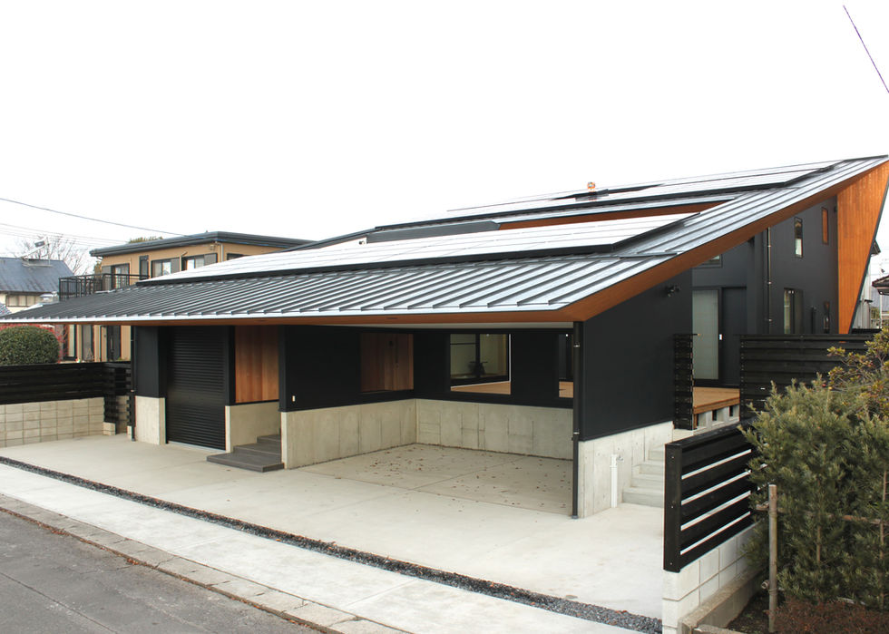 都城市若葉町のＦ邸外観1