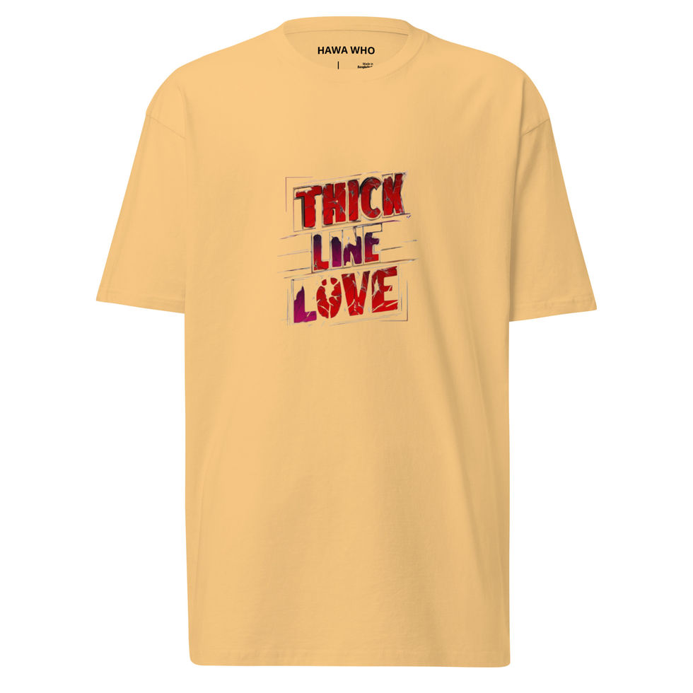 Fleeting love tee with bold typography