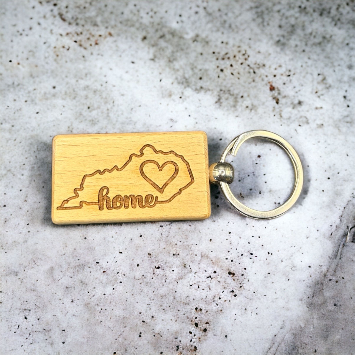 Kentucky Home Keychain