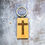 Thumbnail: Wooden Cross Keychain