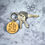 Thumbnail: Autism Single Puzzle Piece & Heart Keychain