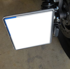 Kennzeichenhalter Halterung