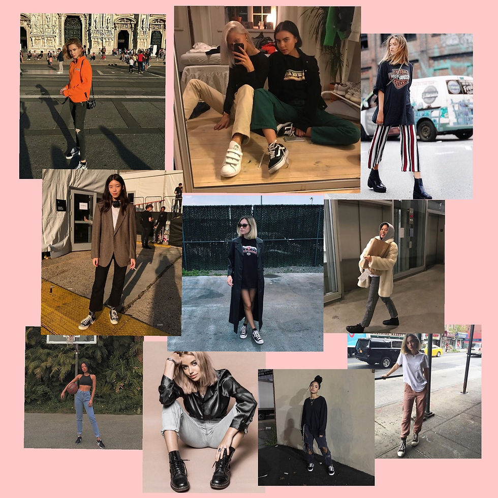 These ladies (other than myself) are some of my biggest fashion inspirations. I'll go more into detail once I finish their personal pieces so you can see why