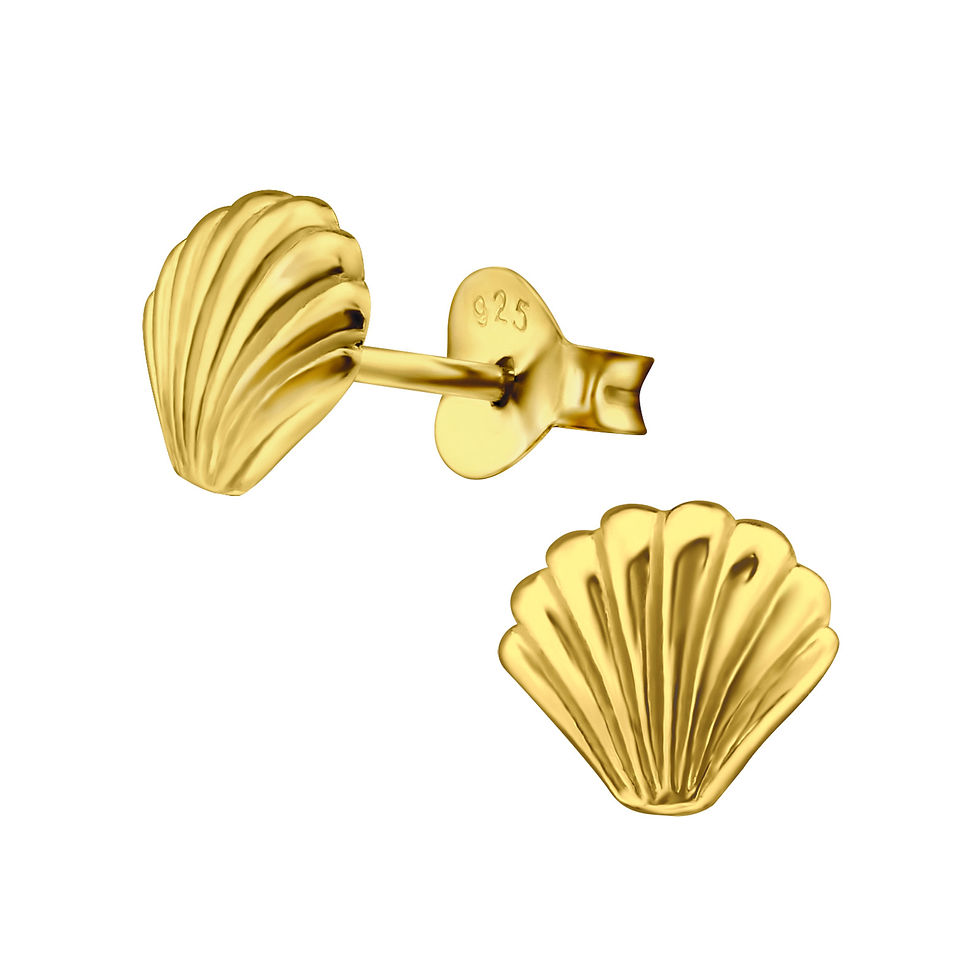 ภาพขนาดย่อ: Sea shell Ear studs