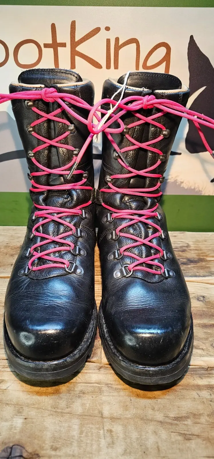 Thumbnail: Austrian Army KAZ03 Feldschuh Schwer Boots Lined for Hiking Motorcycling Con 1
