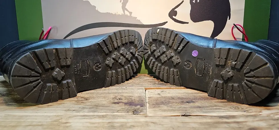 Thumbnail: Austrian Army KAZ03 Feldschuh Schwer Boots Lined for Hiking Motorcycling Con 1