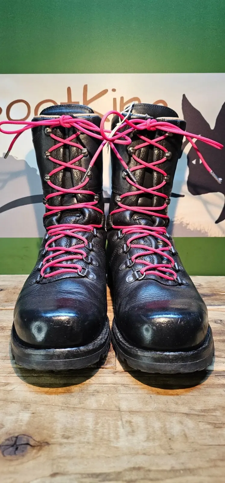Thumbnail: Austrian Army KAZ03 Feldschuh Schwer Boots Lined for Hiking Motorcycling Con 1