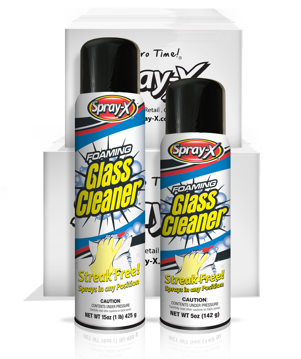 10 oz. and 15 oz. Foaming Glass Cleaner