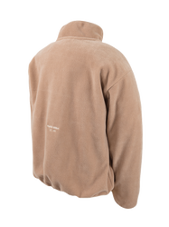 light sand fleece quarter zip sweater, great fitted western clothing and outerwear