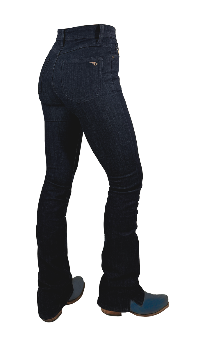 riding jeans, high-rise bootcut, great jean for riding girls