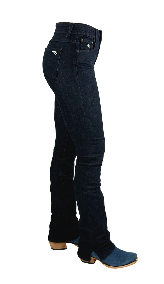straight leg riding jeans made in europe